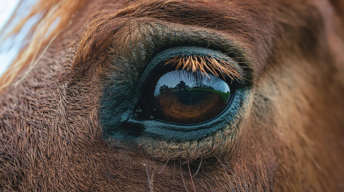 Un regard de cheval au Les Écuries Indigo, Limoges